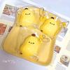 Banana Squishy Simulated Banana Fidget Toy Decompression Decorations Desk Accessories Soft Banana Squishy Gifts Desktop Ornament