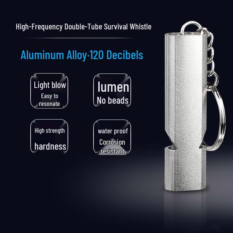 Gwizdek survivalowy NuFeng z podwójną rurką