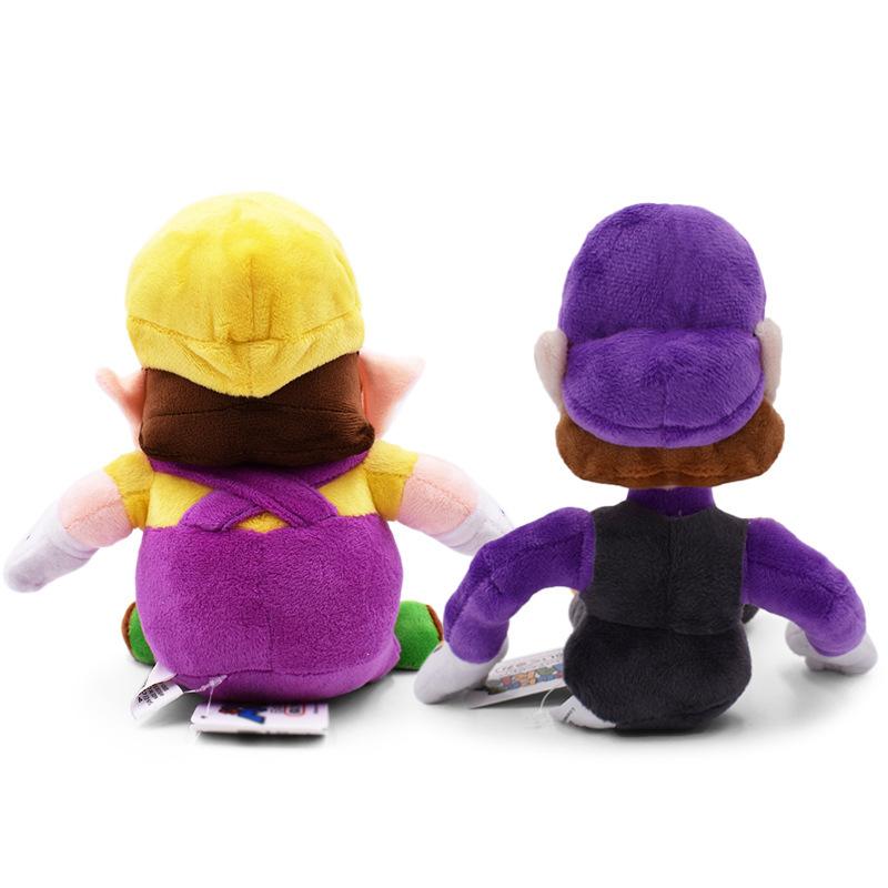 New Cartoon Cute The  Bros Plush Doll Wariowa Luigi Doll Toy Gift