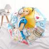 1pc Princess Alice Automatic Opening and Closing Umbrella - Suitable for Various Occasions, Outdoor Activities, Lightweight and Durable Auto