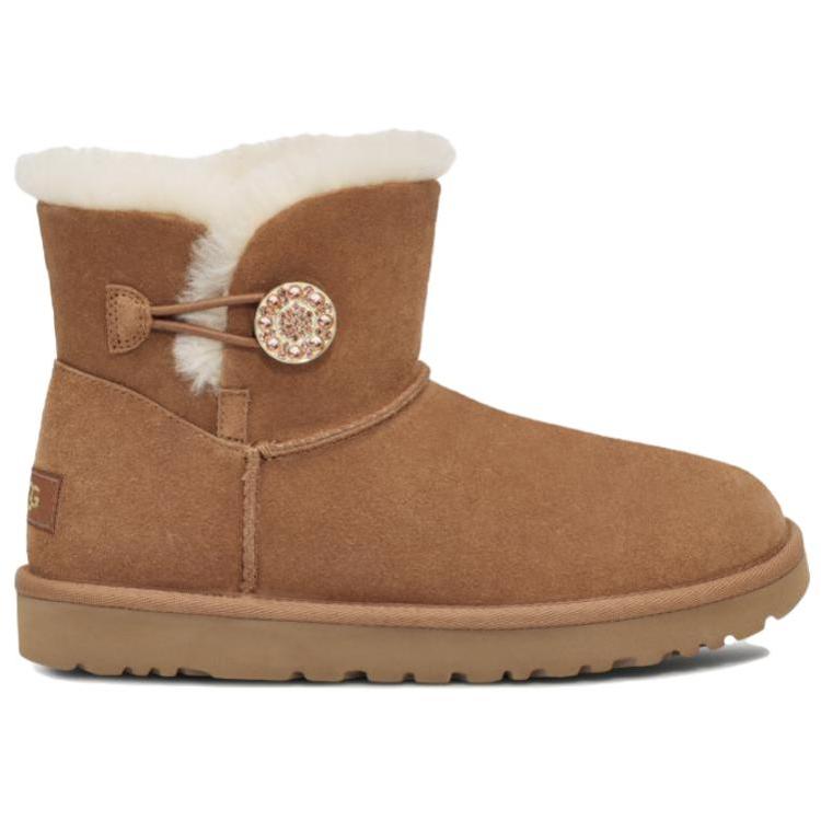 UGG Thermal Short Snow Boots Women's Chestnut 1138170-CHE