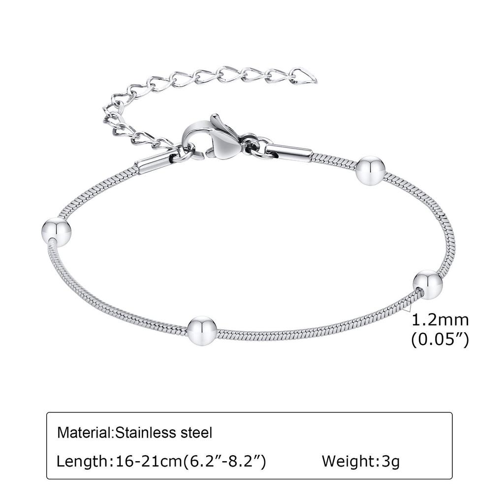 Women's Versatile Twist Chain Bracelet - Stackable and Stylish for Daily Wear