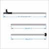 New Laser Level Telescopic Rod Woodworking Ceiling Installation Rod Multi-functional Gimbal Bracket Professional Lifting Tool
