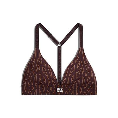 Originals X Ivy Park Beyoncé Kollaboration Vollmuster Bedruckter BH Damen Unterwäsche Braun HB5983