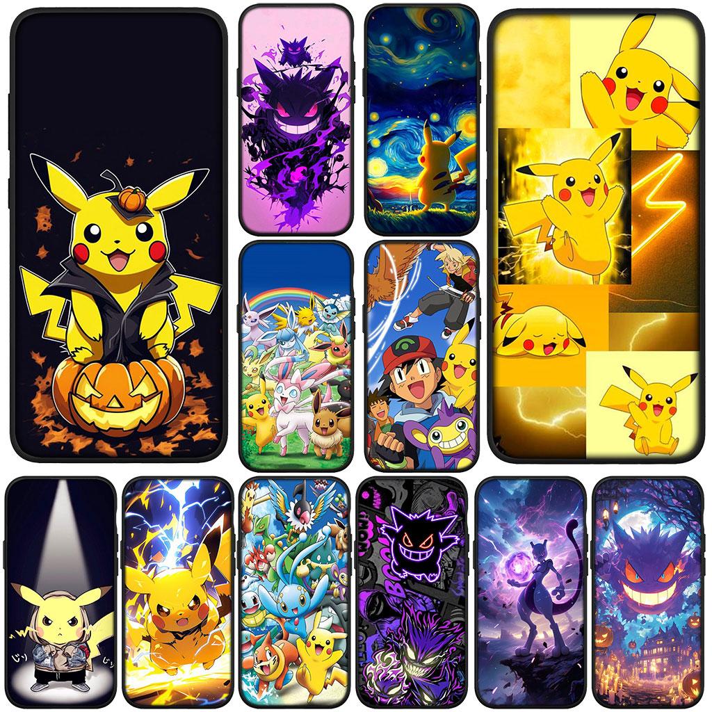 Cover Gengar P-Pikachus P-Pokemons GO for Motorola Moto Edge 50 One 30 Fusion 40 neo Ultra Pro 20 Lite G50 G85 G84 E15 E14 Case