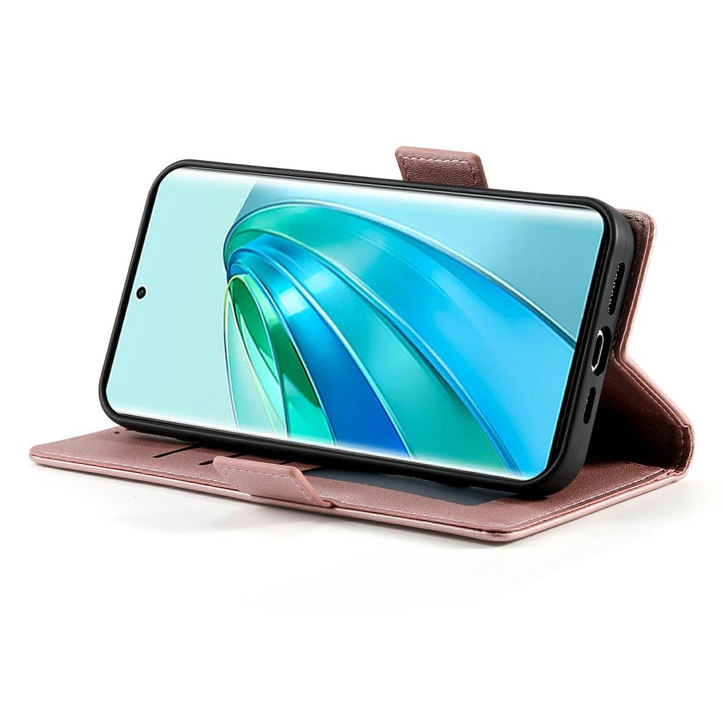 Stand Case for Honor Magic8 Lite 5G/X70 5G/X9d 5G PU Leather Wallet Phone Cover