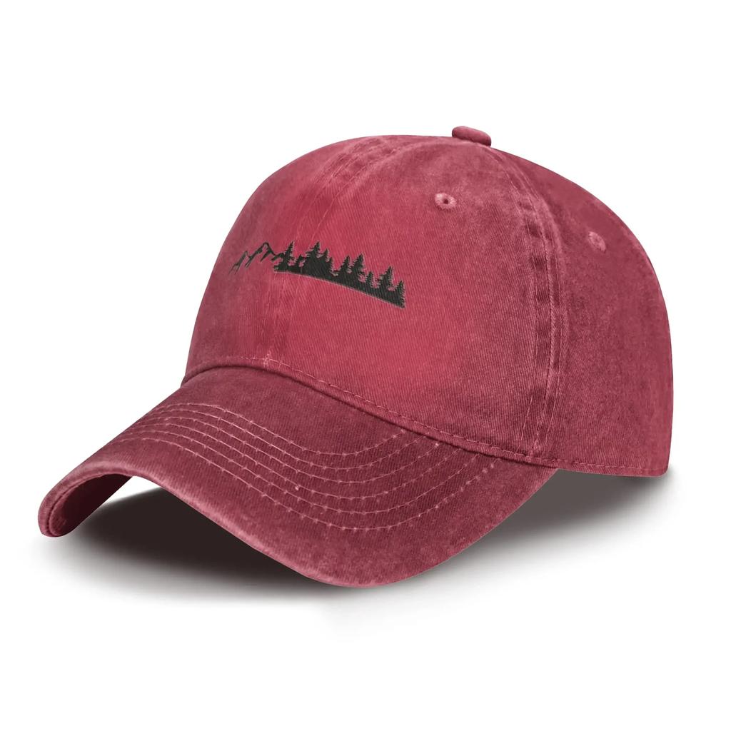 Outdoor Baseballpet Zacht Katoen Bomen Berg Papa Hoed Unisex