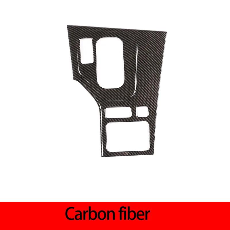 

ABS Carbon Fiber/Silver For BMW 5 Series E39 1998-2001 Central Control Shift Knob Panel Sticker Decoration Car Accessories