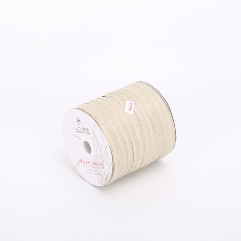 600M Matte Raffia Yarn 330g Artificial Plant Fibre Crochet Yarn for DIY Knitting Straw Hat Handbags Storage Household Items