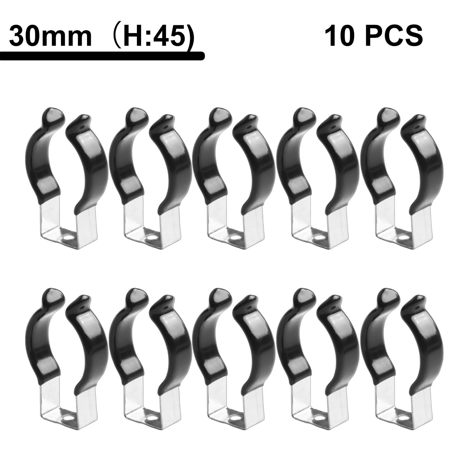 

Прочные пружинные махровые зажимы для организации инструментов с узким основанием, упаковка из 10 шт. 30MM（H:45)