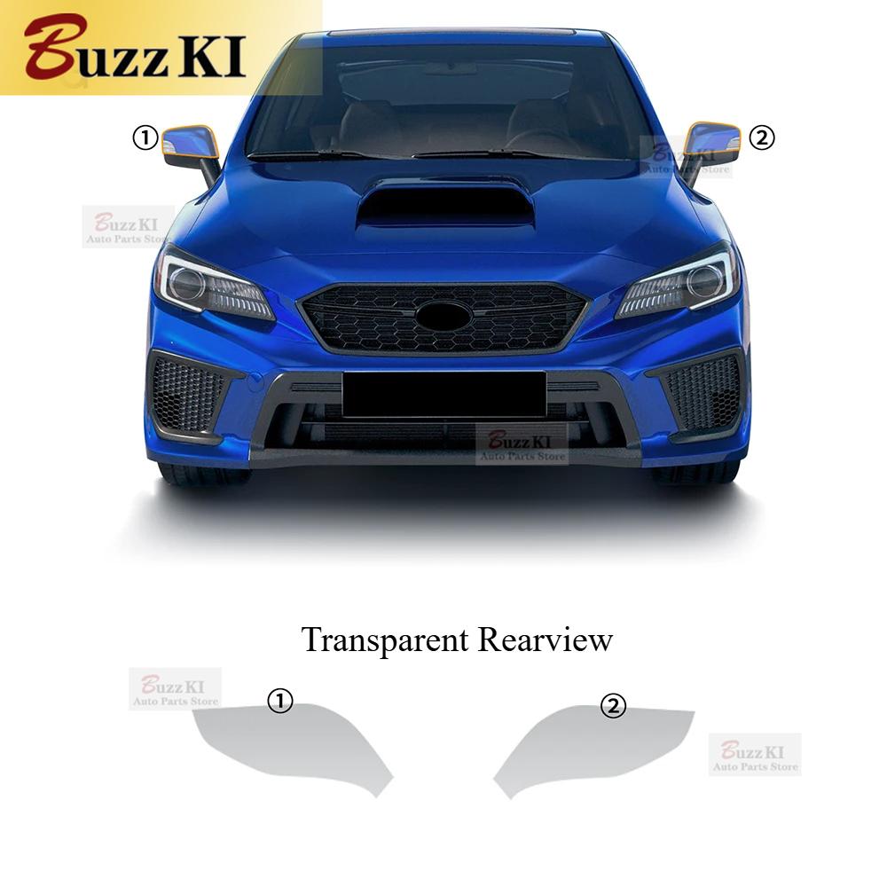 For Subaru WRX 2018 Headlight Film TPU Rearview Mirror Transparent Protective Film Scratch Resistant Sticker