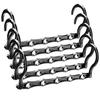 5Pcs Clothes Hanger Strong Load-Bearing Foldable Anti-drop Anti-slip Multifunctional Five-hole Connection Hook Home Supply