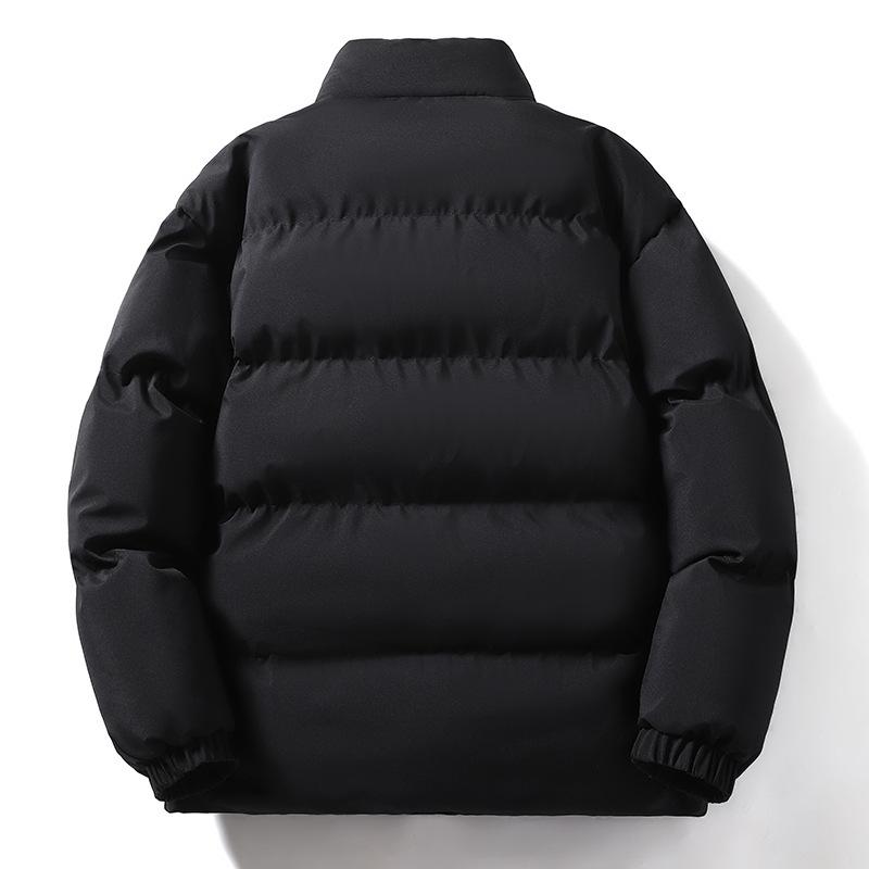 Baumwollmantel für Männer und Frauen, Winter Casual Koreanischer Stil Paar Stehkragen Studenten Locker Trendy Baumwollmantel Jacke