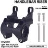 Potence de Guidon pour Dirt Bike Électrique Montage Direct 31.8/28mm CNC pour Surron Sur Ron LBX X260 X160 EBike