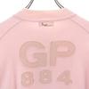 Papas Back print Long sleeve sweat trainer 50 pink pullover Men's Used
