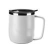 New Stainless Steel Insulated Coffee Mug with Sliding Lid Vacuum Travel Handle Camping Tea Flask for Hot Home Office Cold Drinks