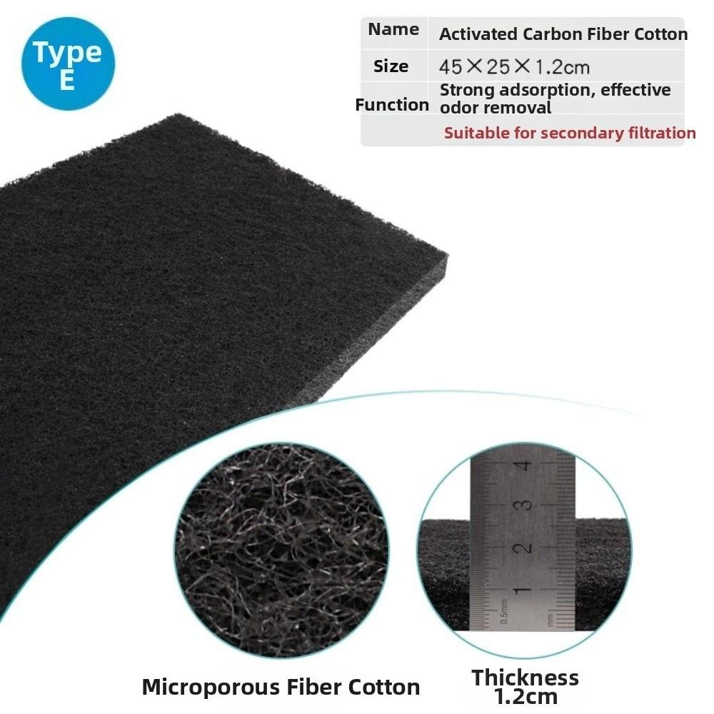 Reusable Fish Tank Filter Easy to Use Filter Sponge Durable Filter Cotton  Aquarium Use