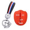 For Mitsubishi Outlander XL Pajero Lancer Asx Attrage Grandis 3 button Silicone car Key Protective Cover Case Keychain Shell