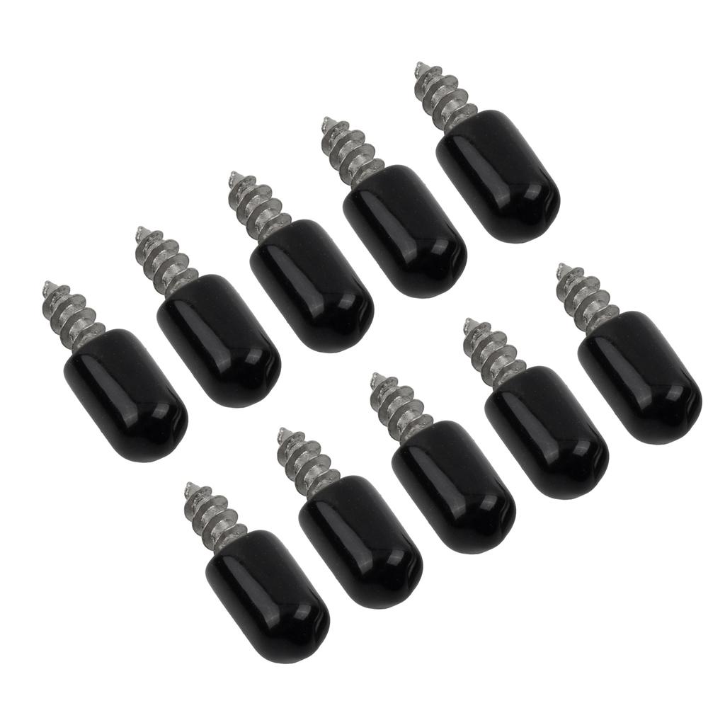 10pc Self-tapping Screws Cabinet Bracket Laminate Support Glass Studs Pegs Heavy Duty Floating Shelf Bracke