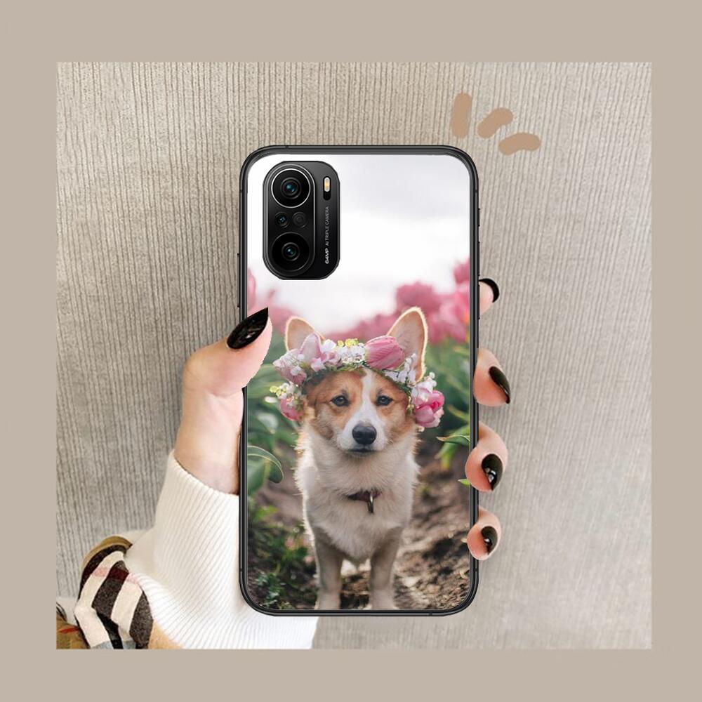 GYKZ Cartoon Shiba Inu Dog Phone Case For Xiaomi Redmi POCO F1 F2 F3 X3 Pro M3 9C 10T Lite NFC Black Cover Silicone Back Prett M