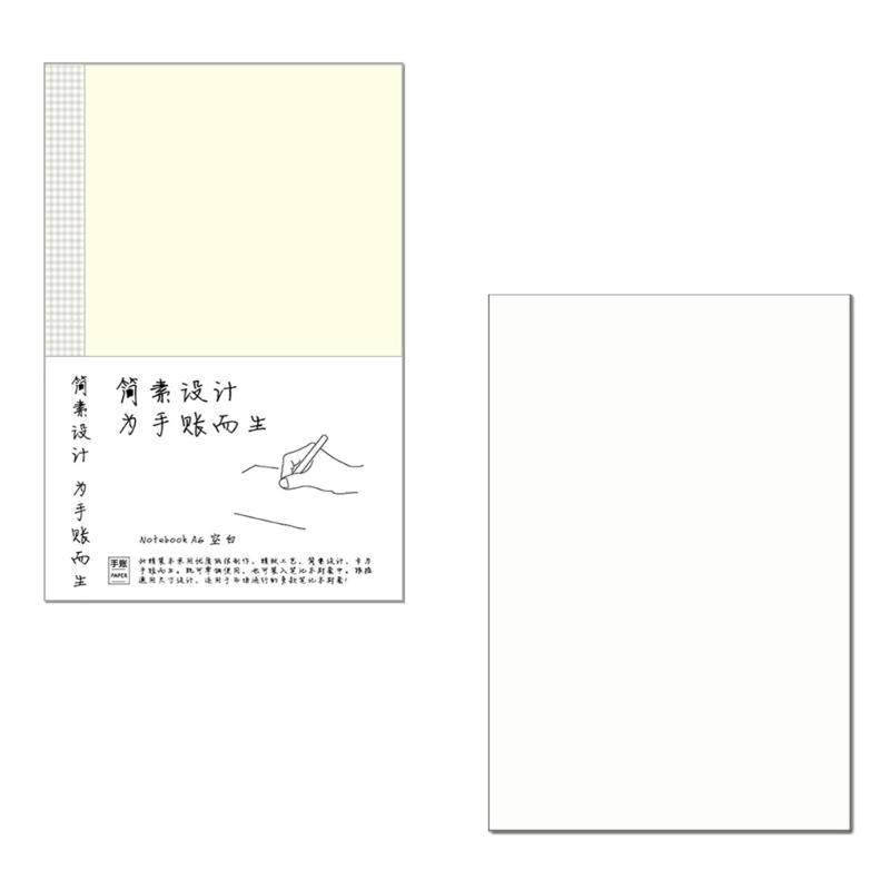 Stationery Notebooks Multifunctional A 5 A 6 B6 Squared Notebook Lined Notepads Blank Writing Pad Pocket Notebooks