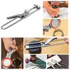 Adjustable Stainless Steel Can Opener Set with Three Pieces - Ideal for Kitchen Use, Especially for Those with Limited Hand Strength Or Arthritis