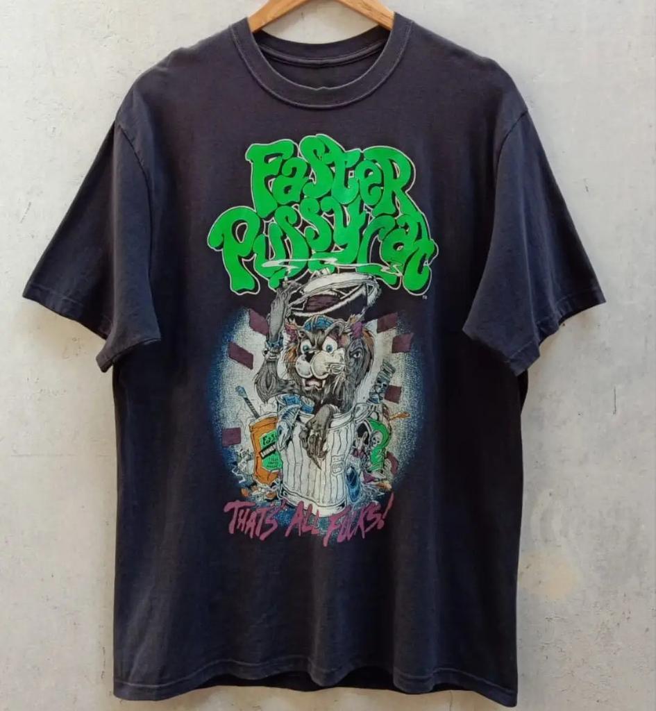Faster Pussycat Band That's All F Cks Shirt Black Unisex S-5XL EM0532