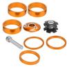9Pcs 28.6mm Bike Headset Spacer Easy Installation Handlebar Stem Spacers  Bicycle Accessories