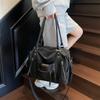 Large Capacity Trendy Retro Shoulder Tote Bag, New Commuter Oblique Span Bag, Portable Underarm Bag.