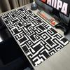 Black Cat Labyrinth Mouse Pad Multi-Size Large Gaming Office Mousepad XXL Anti-slip Rubber Computer Desk Mat Gamer Long Mousepad