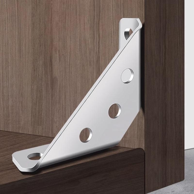 20 Stück Universelle Möbel-Eckverbinder Edelstahl Winkel-Eckwinkel Winkel-Eckwinkel für Möbel