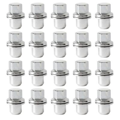 20 Pz Dado Ruota Auto Acciaio Inossidabile per Discovery 3 4 5 Sport LR068126