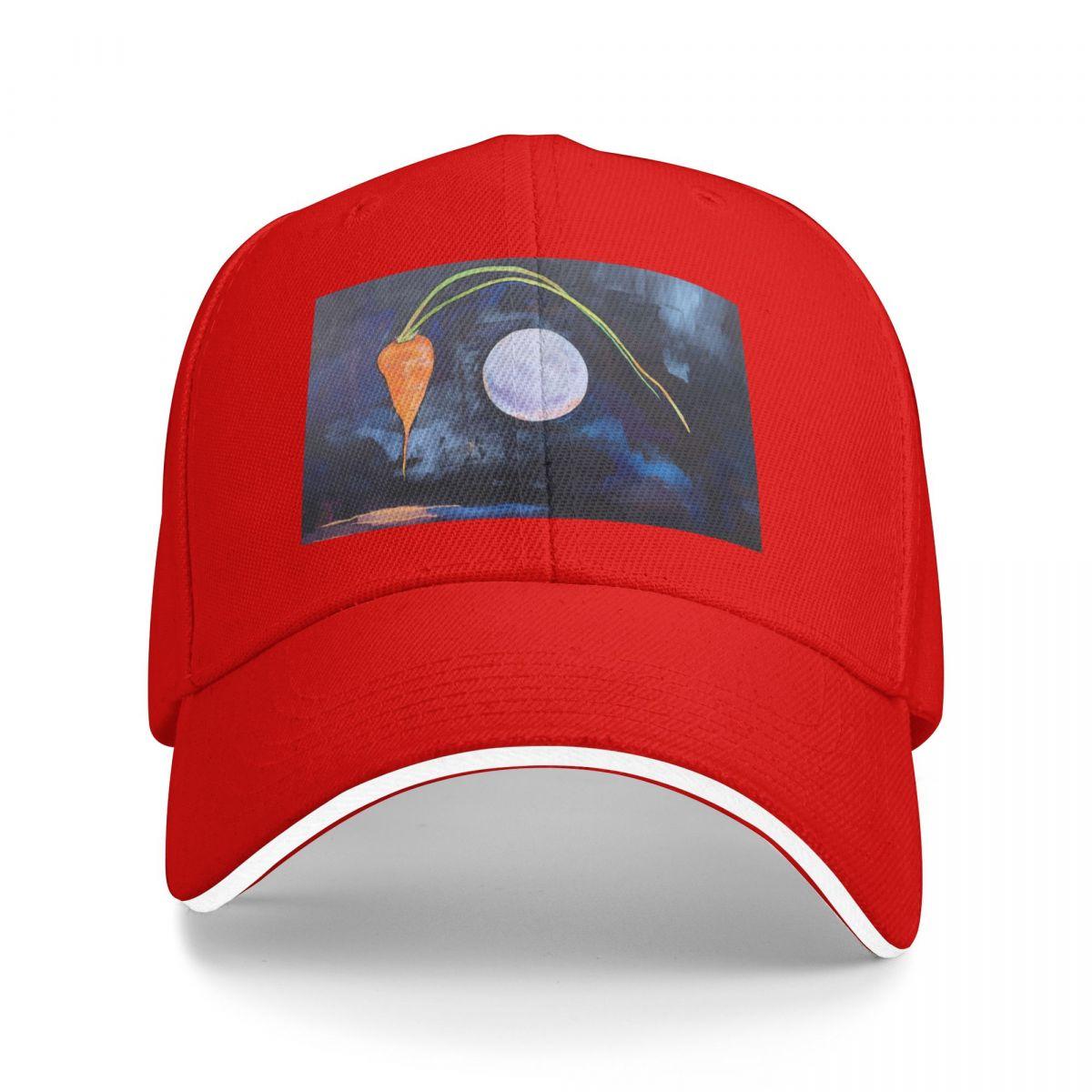 

Carrot Over the Moon Baseball Cap hiking hat Anime western Hat Rugby Womens Hats For The Sun Mens