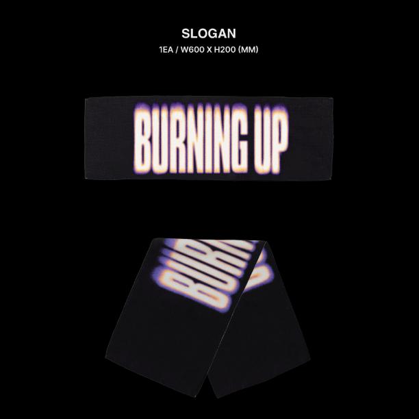 Pre-order MEOVV BURNING UP Slogan Set