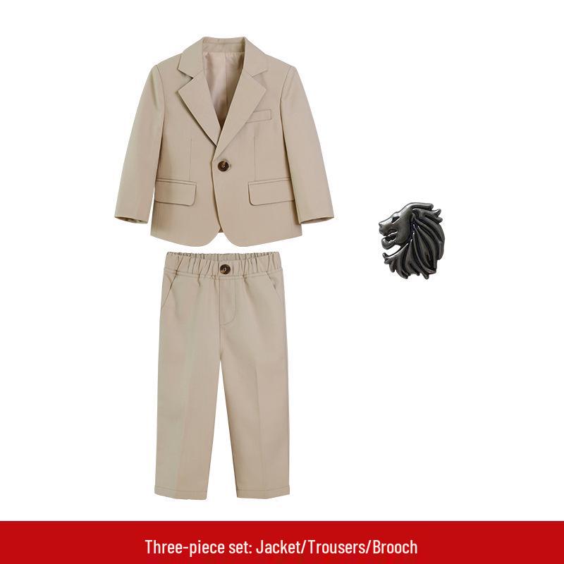 

Kids Autumn Casual Suit: British Gentleman Style for Boys Performances and Events 90cm, suitable for 10-13kg
