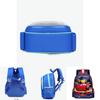 Cute Car Print Boys Backpack Large Capacity Comfortable Breathable Nylon School Bag
