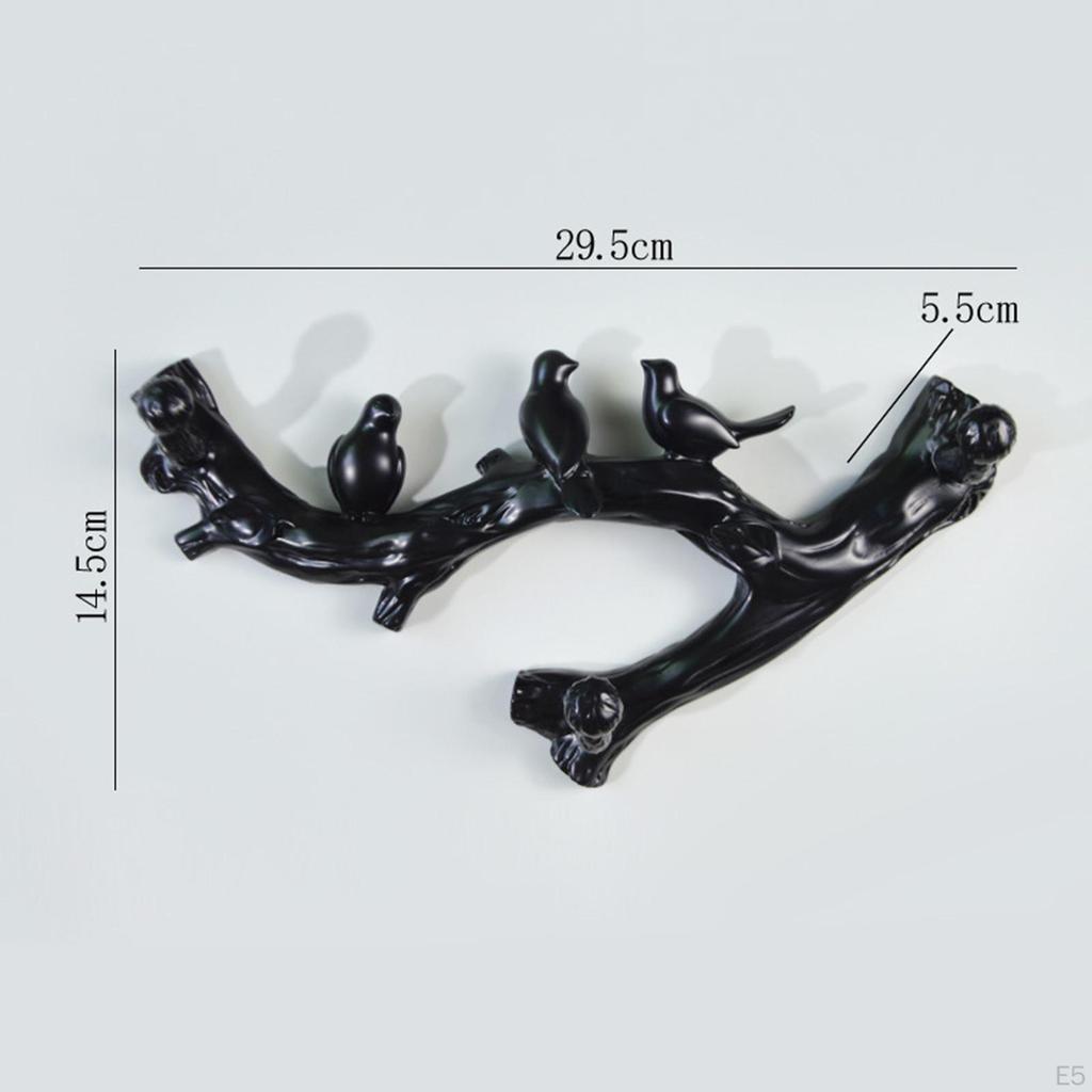 Haczyki Wieszaki Żywiczne Ptaki Nowoczesne Na Płaszcze Ubrania Ręczniki Stojak Organizacja Domu Dekoracja