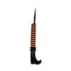 1 Pair Halloween Decoration Evil Witch Leg Decoration Inverted Evil Witch Feet Boots Stakes Courtyard Lawn Outdoor Garden Props