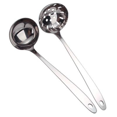 LISM Thickened Stainless Steel Long Handle Hot Pot Ladle