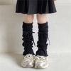 Sock Sleeves Fashionable Tie Bowknot Girls Stackable Socks Comfortable Leg Cover for Daily Wear and Parties