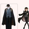 Nakahara Chuuya Cosplay Kostuum Inclusief Hoed Uniform Trenchcoat Broek Grote Maten Outfits Halloweenfeest voor Comic Con