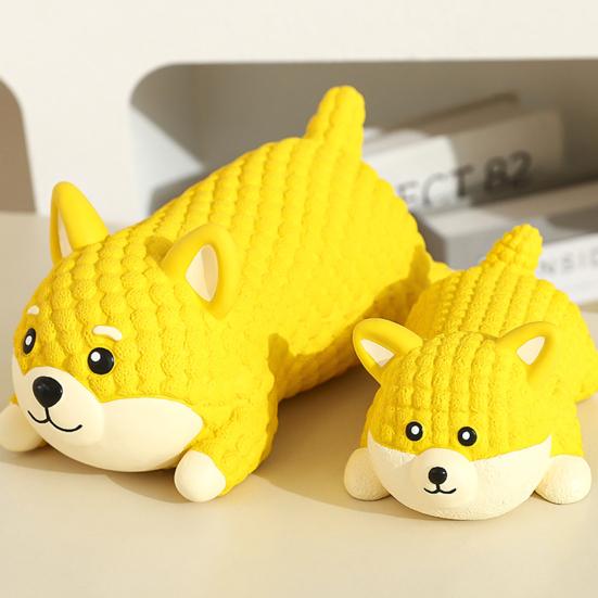 Dog Toy High Elastic Latex Bite-resistant Puppies Adult Dogs Chew Toy with Built-in Sound Device Interactive Toy