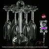 Lead-Free Crystal Red Wine Glass & Champagne Flute Set in Gift Box