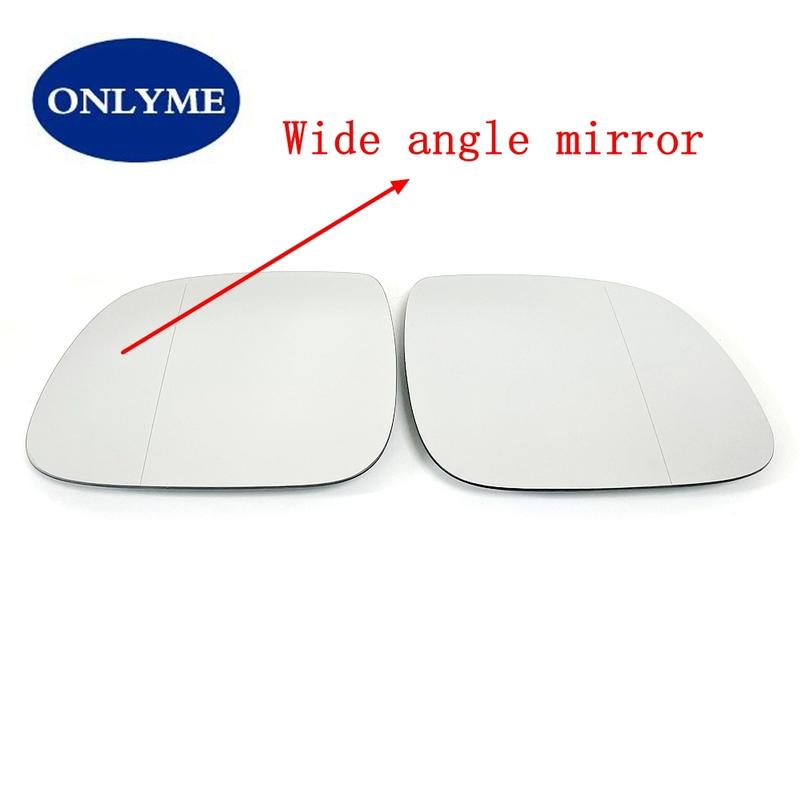 Car Heated Wide Angle Mirror Glass For Volkswagen Vw Amarok Transporter T5 T6 CARAVELLE 2009 -