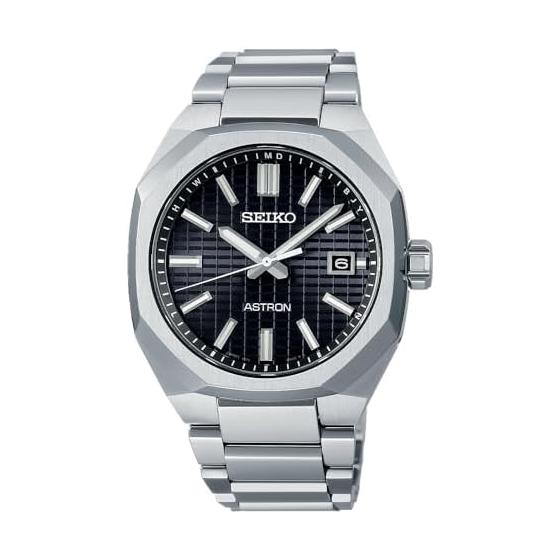 

[Seiko Watch] ASTRON SBXY063 Made in Japan Men s Watch Solar Radio Corrected Date Calendar Pure Titanium Case/Band Dial Blue