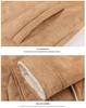 WWII US Air Corps Flying Tigers Leather Shearling Jacket for Military Enthusiasts