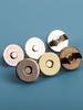 Fibbia a pressione magnetica per borse in pelle: Accessorio Valigia con Bottone Metallico e Chiusura Invisibile.