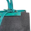 FENDI Petite to Jules 8BH253-V9W 149-2575 Handbag Navy Women 2-Way Denim used
