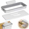 Attach-A-Trash: Cabinet Door Hanging Kitchen Garbage Rack