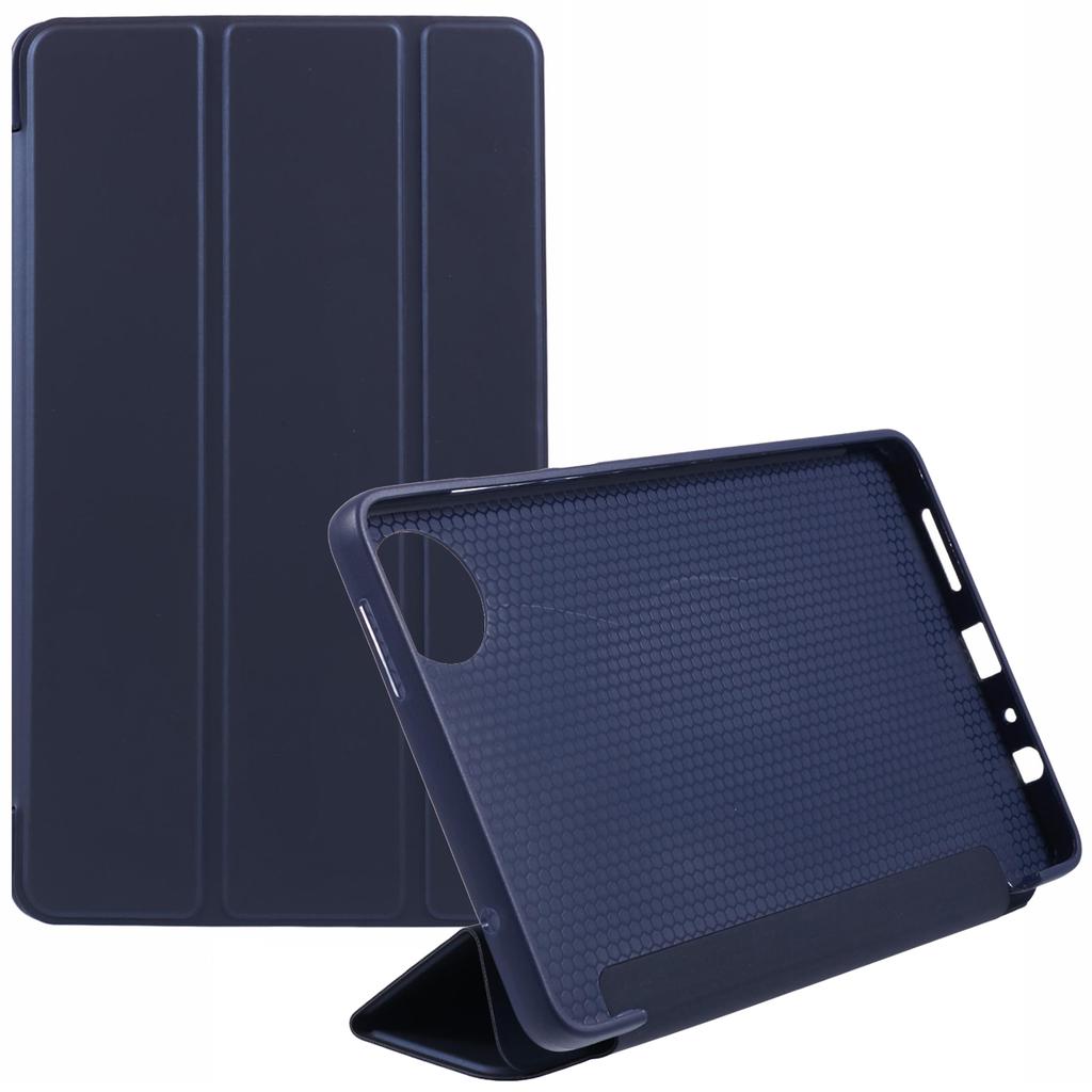 For Xiaomi Redmi Pad SE 4G 8.7 Inch Case PU Leather+Silicone Tri-Fold Stand Tablet Cover